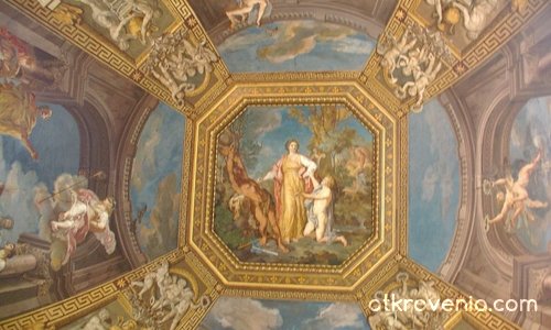Фрагмент на купола на Сикстинската капела -Рим!