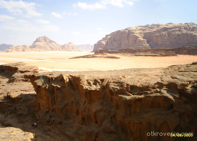 "Пейзаж от друг свят", пустинята Уади Рум, Йордания