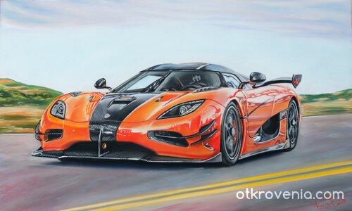 Не можеш да чуеш рисунка .... Koenigsegg agera