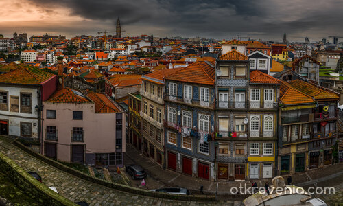 Porto - поглед от Se Do Porto (Porto Cathedral)