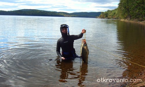 Особености на руския национален риболов... в Куебек, езеро Филиппе