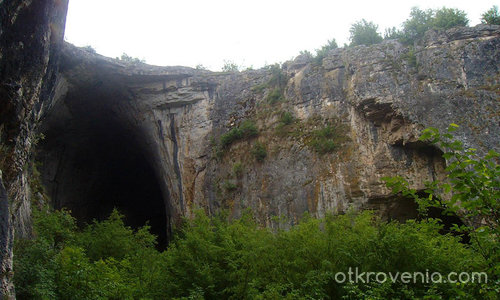Пещера "Проходна"-заден вход