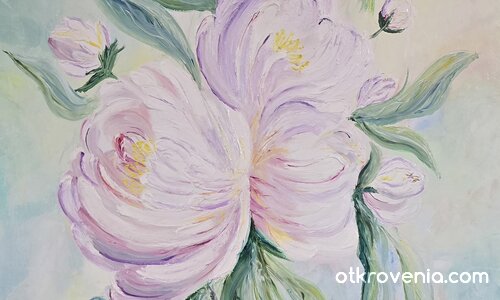 Нежност от божури