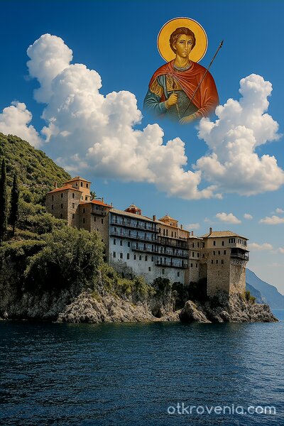 Манастира "Зограф", Атон