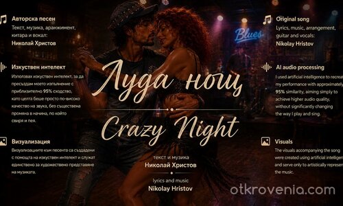 Луда нощ (Crazy Night) | Авторска песен
