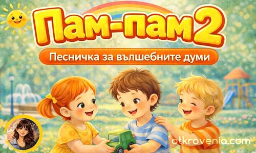 Пам-пам 2 | Вълшебните думи – Благодаря, Моля, Извинявай | Детска песничка за добри обноски