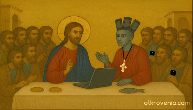 Скритата Тайна вечеря с Изкуствения Интелект ....