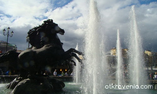 фонтан в Москва
