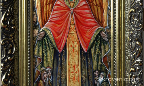 Пресвета Богородица с крила