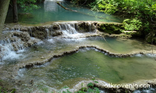 Българското Памуккале или Крушунски водопади