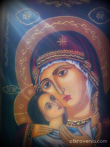 Дева  Мария  и Исус