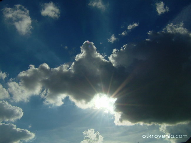 sun in the clouds