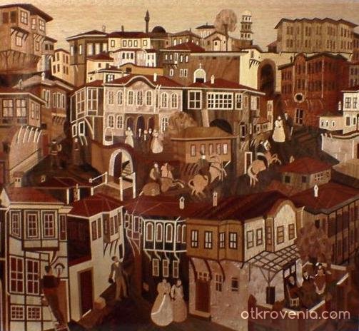 Интарзия - Стария Пловдив, 1939 г.