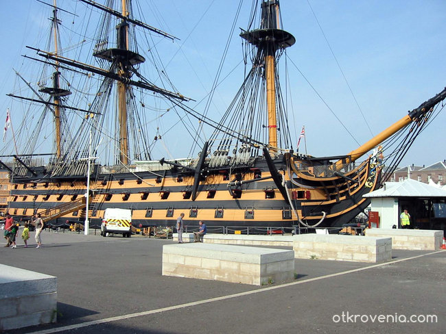 "Виктория" - корабът на адмирал Хорейшо Нелсън