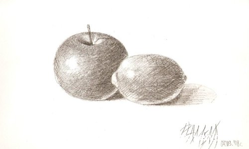 Ябълка с лимон
