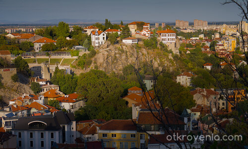 Пловдив на залез
