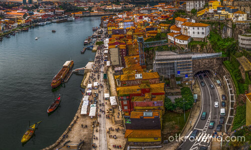 Porto - поглед от Dom Luís I Bridge