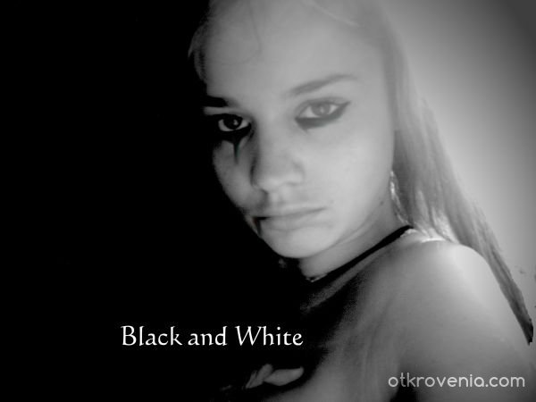 Black and White