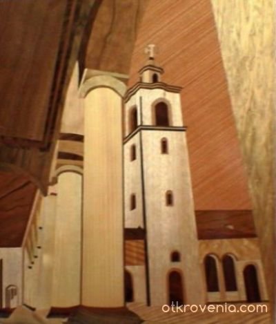 Интарзия - Църквата във Вароша, Благоевград