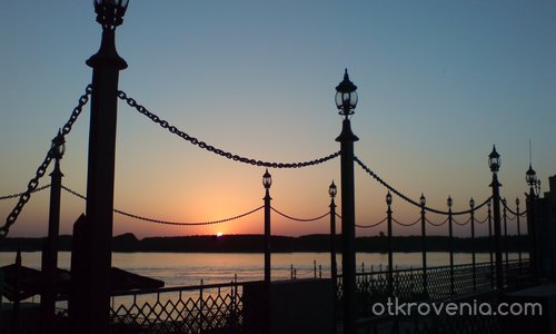 Дунавските залези-красота и романтика...