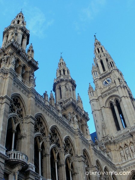 Сградата на кметството във Виена