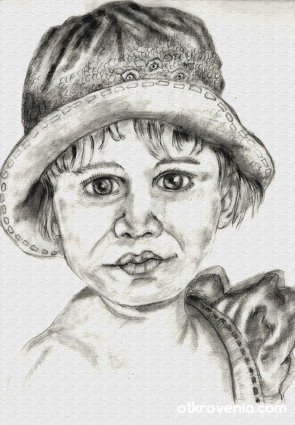 child with hat