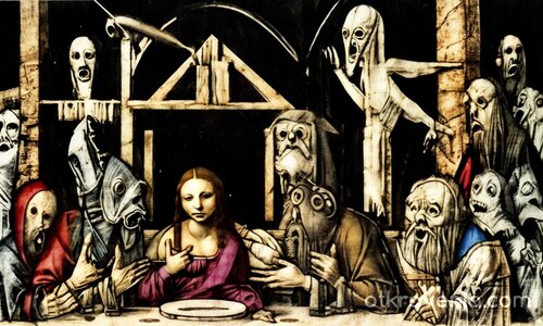 Тайната вечеря със специалното участие на Мона Лиза