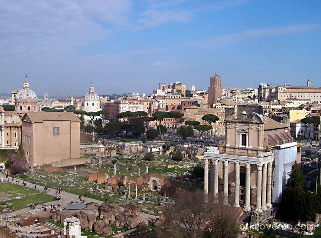 Поглед към древния Рим