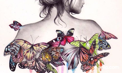 Oт тялото ми всяка пеперуда