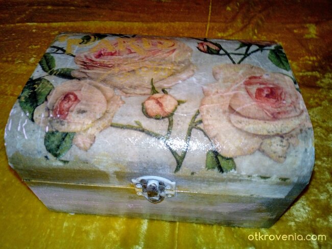 Кутия за бижута „Роза”