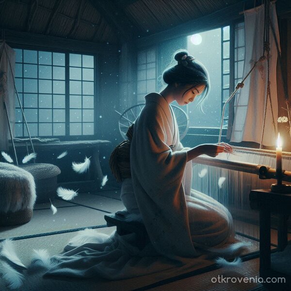 鶴の恩返し(Благодарността на жерава)