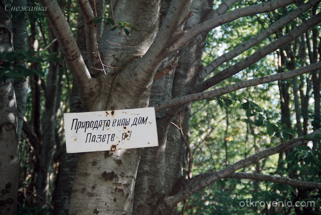 За да остане природата в България