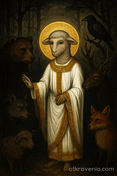 Агнец Божи се явява на дивите зверове