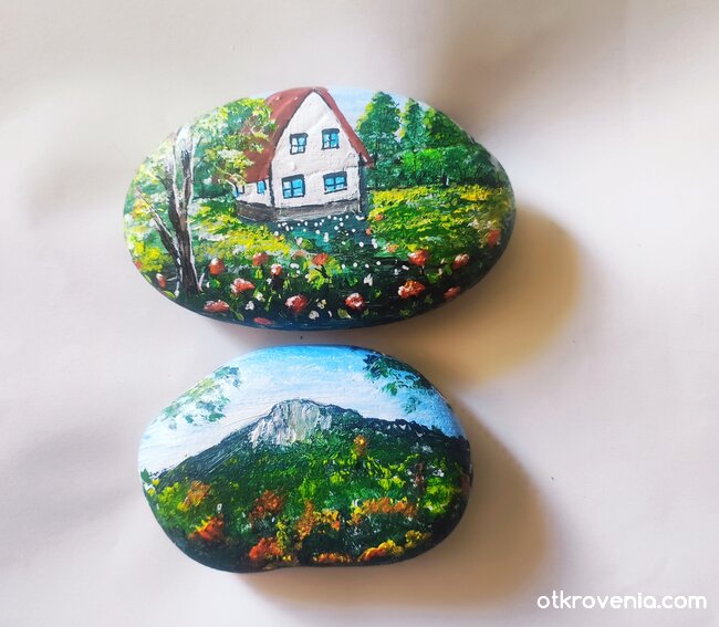 Рисувани камъчета
