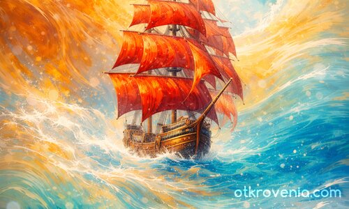 Корабът с алените платна