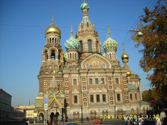 Санкт Петербург църквата Спас на крови