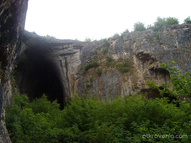 Пещера "Проходна"-заден вход