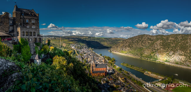The Schönburg Castle - Oberwesel
