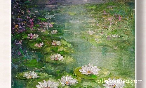 Езеро с лилии