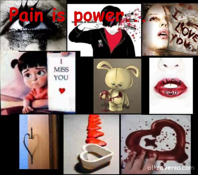 pain is power...