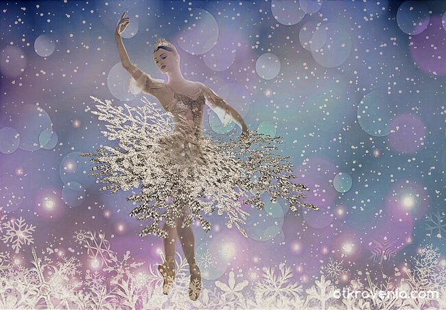 Снежинка-балеринка