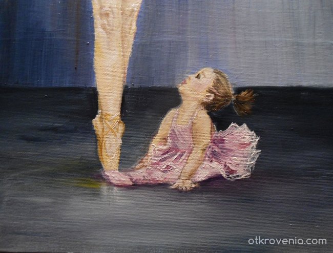 Малката балерина на голямата сцена