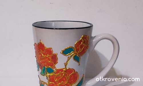 Ръчно рисувана чаша