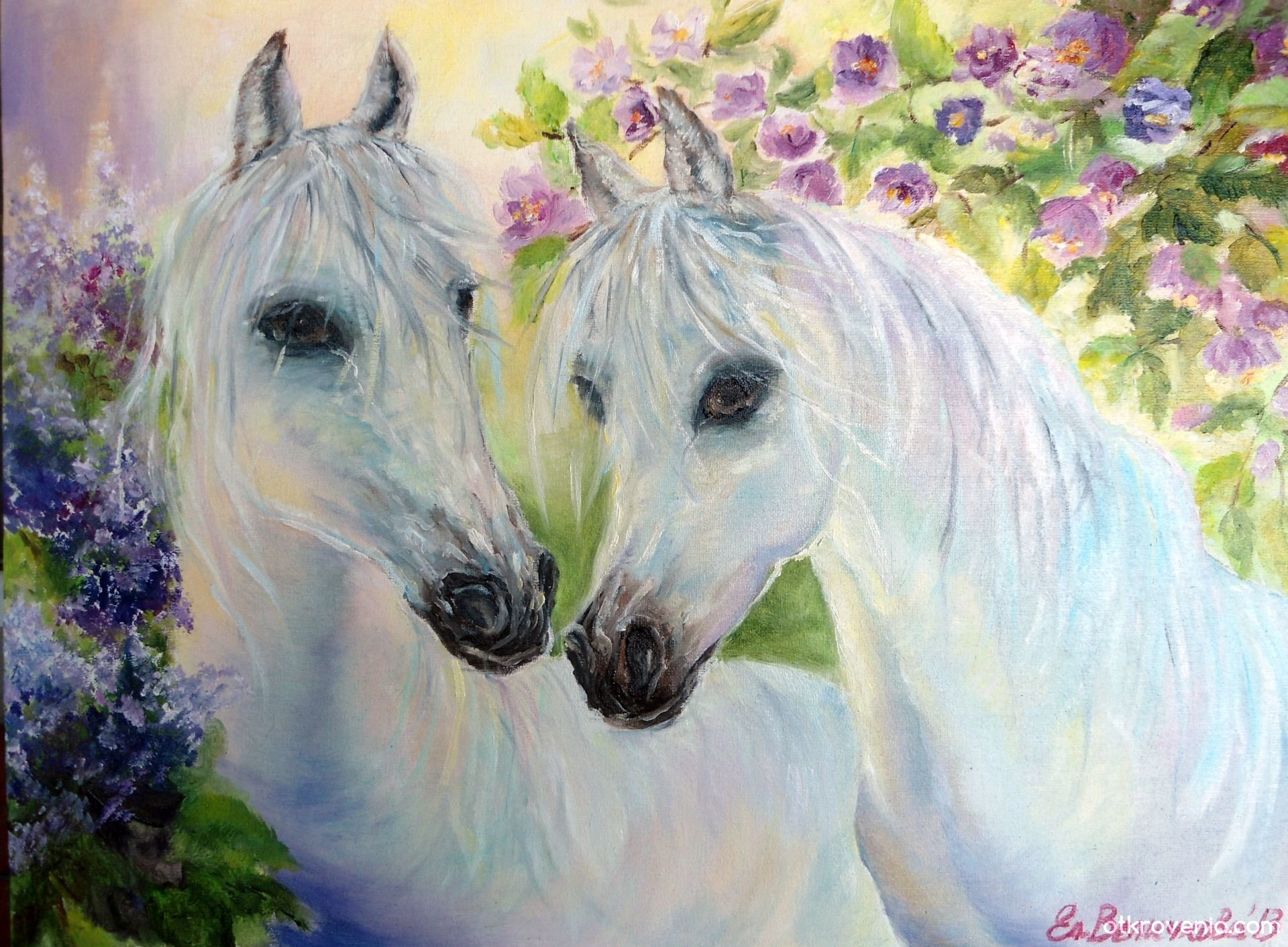 Лошадь с 2 девушками. Картина лошади. Картина лошади нежная. Картина две лошади. Картины с лошадьми в интерьере.