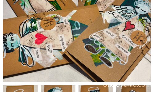 Четири ангелски картички