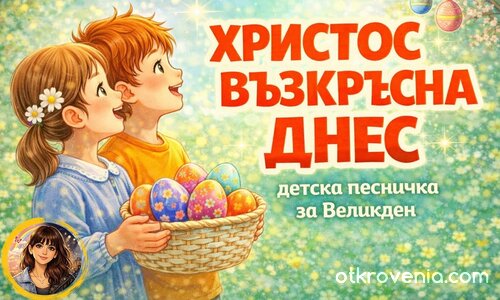 Христос възкръсна днес | детска песничка за Великден