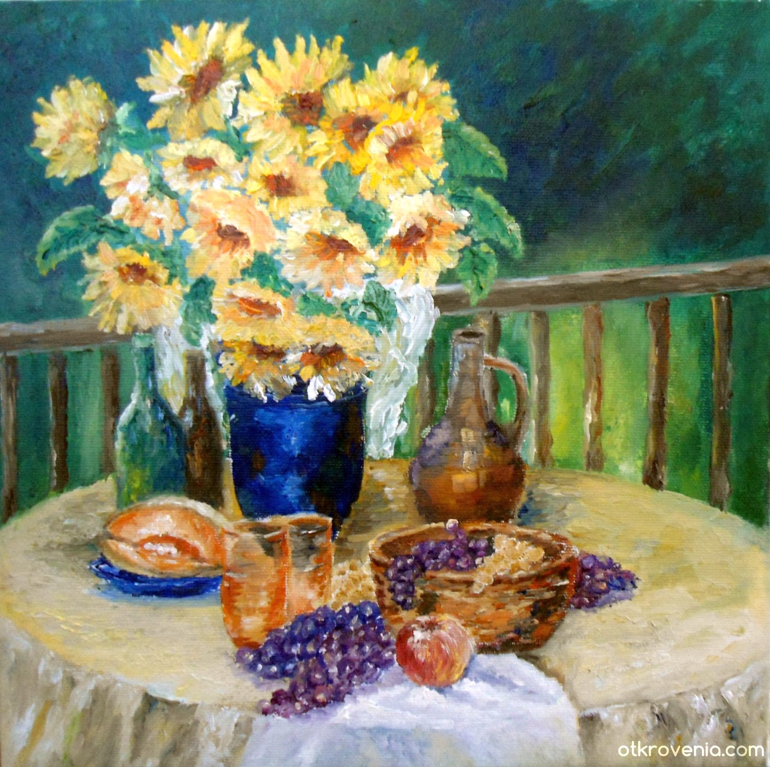 Натюрморт картина красками