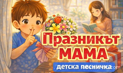 Празникът на мама | Детска песен за мама | Песен за 8 март