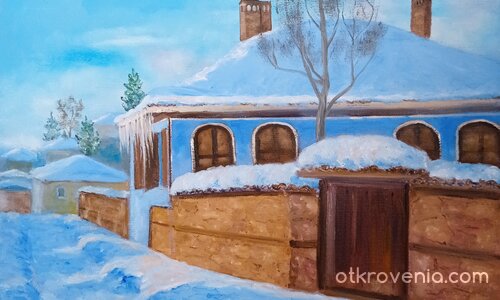 Зимен пейзаж от Копривщица