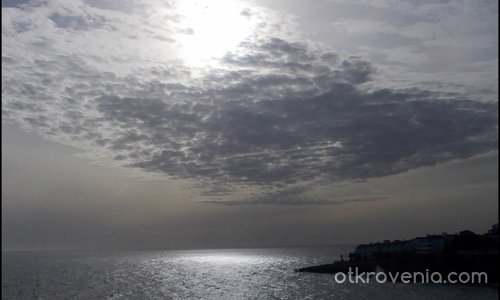 Залез над Средиземно Море